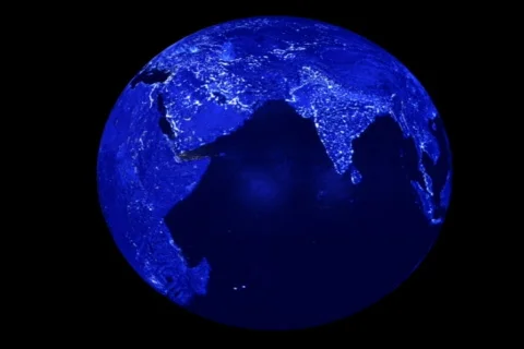 BlueMarbleB 15 2997 Video stock 607045