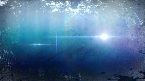 BlueMeshwithWhiteSphere Stock Footage 1060011