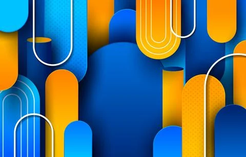 BlueOrangeBackground  BlueOrangeBackground Stock Illustration