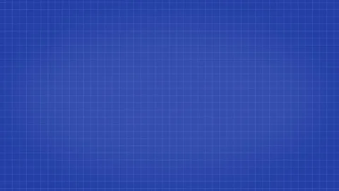 Blueprint background animation. Blue grid with grain texture. Stock Footage 313432083