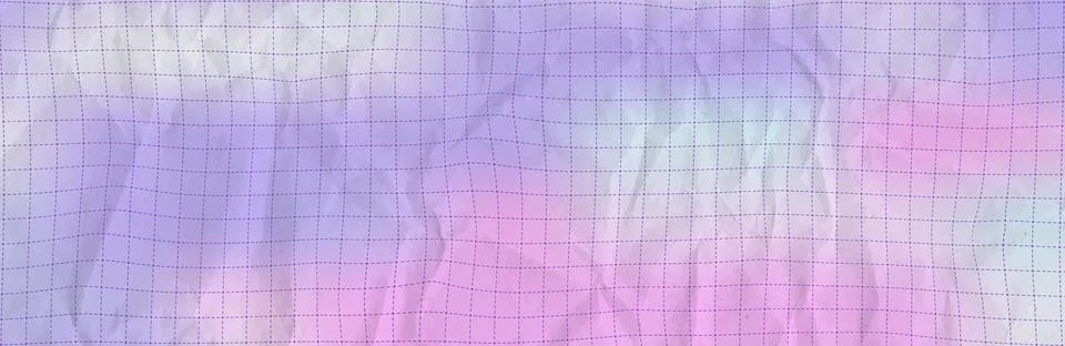 Blueprint bg with dash distort squared lines and cross intersections. Cute Stock Illustration