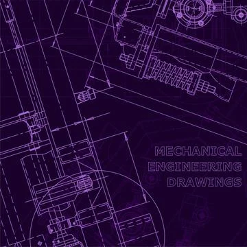 Blueprint. Corporate Identity. Vector engineering illustration Stock Illustration