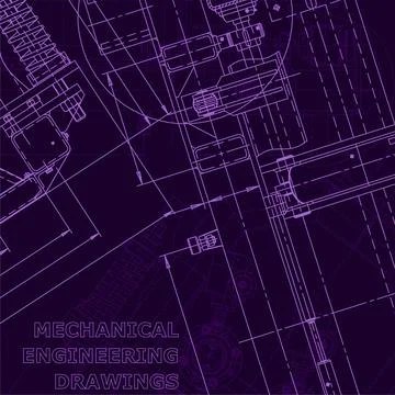 Blueprint. Corporate Identity. Vector engineering illustration Stock Illustration