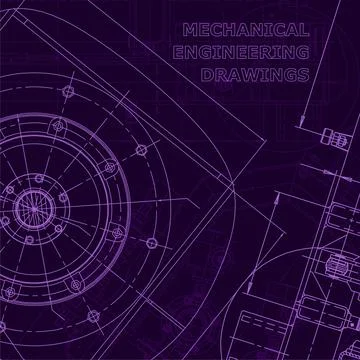 Blueprint. Corporate Identity. Vector engineering illustration Stock Illustration