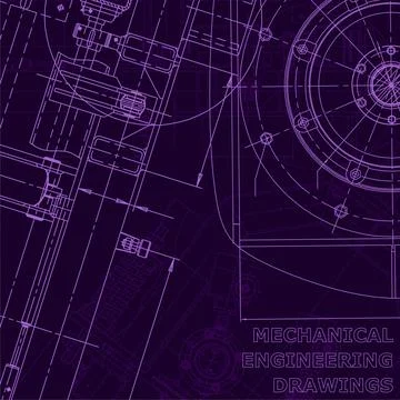 Blueprint. Corporate Identity. Vector engineering illustration Stock Illustration
