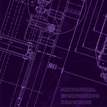 Blueprint. Corporate Identity. Vector engineering illustration Stock Illustration