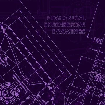 Blueprint. Corporate Identity. Vector engineering illustration Stock Illustration
