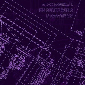 Blueprint. Corporate Identity. Vector engineering illustration Stock Illustration