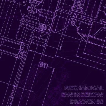 Blueprint. Corporate Identity. Vector engineering illustration Stock-Illustration