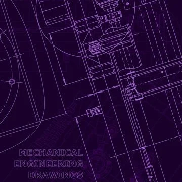 Blueprint. Corporate Identity. Vector engineering illustration Illustrazione stock