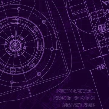 Blueprint. Corporate Identity. Vector engineering illustration Stock Illustration