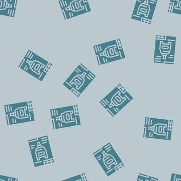 Blueprint drafting mechanical engineer glyph vector seamless pattern Illustrazione stock