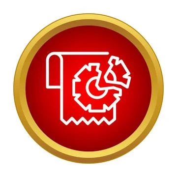 Blueprint engineering process workflow planning icon button イラスト素材