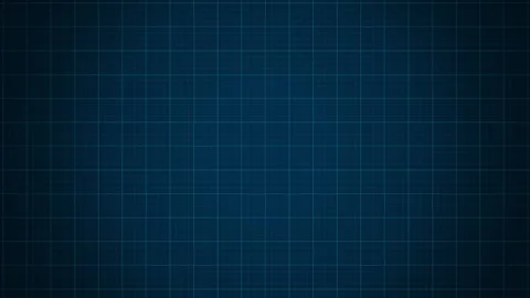 Blueprint grid animation. Dark blue digital blueprint grid background animation Video stock 342199183