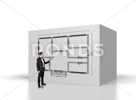 Blueprint Stock Illustration