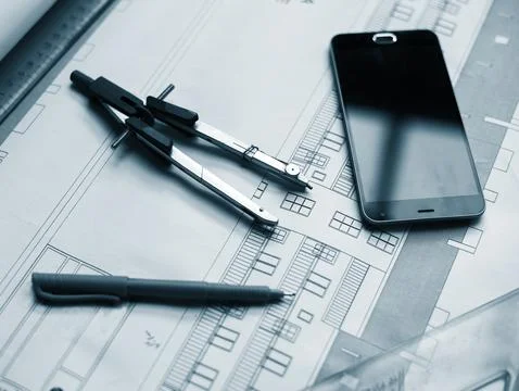 Blueprint Stock-Fotos