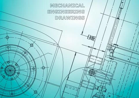 Blueprint, Sketch. Vector engineering illustration イラスト素材