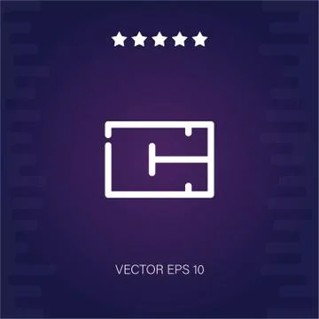 Blueprint vector icon Stock Illustration