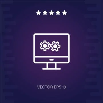 Blueprint vector icon Stock Illustration