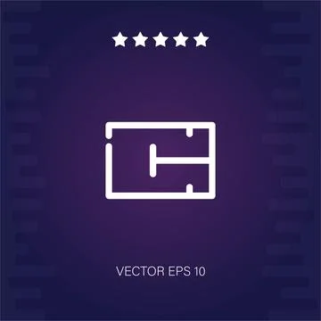 Blueprint vector icon Stock Illustration