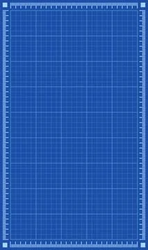 Blueprint vertical background texture. Blue vector illustration Illustrazione stock