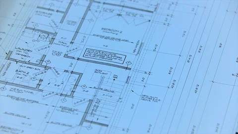 Blueprints Vídeos de archivo 78466198