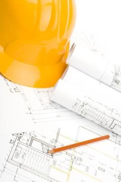 Blueprints Stock Photos