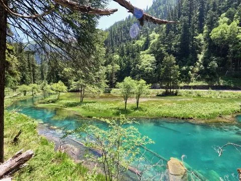 The Bluest Water Stock Photos