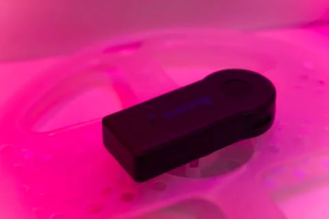 The bluetooth device. Stock Photos
