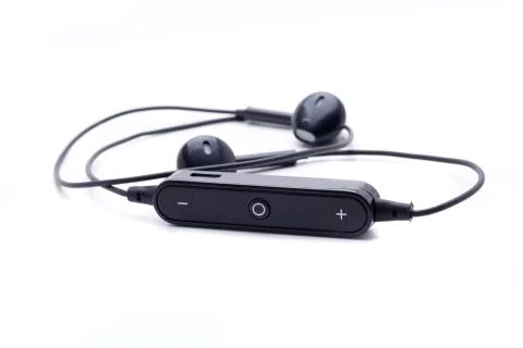Bluetooth earphone Stock Photos