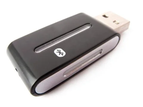 Bluetooth pen isolated in a white background Stock Photos