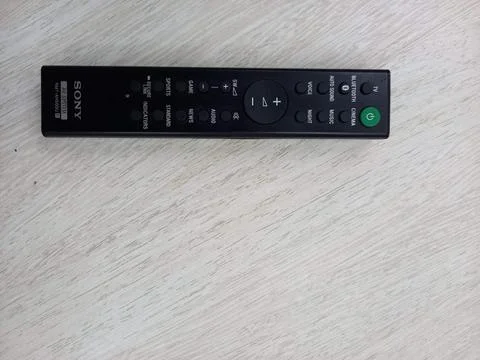 Bluetooth sound bar remote control B-roll. Image office 53 of 60. Фото