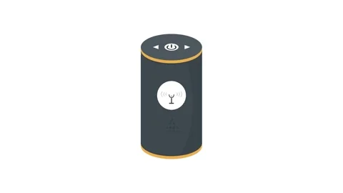 Bluetooth Speaker icon animation for video motion graphics Stock Footage 162692535