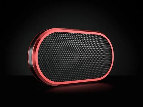 Bluetooth speaker Stock Illustration