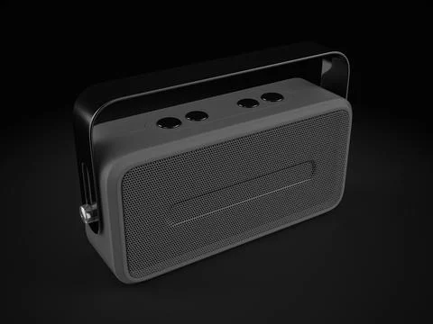 Bluetooth speaker Stock Illustration