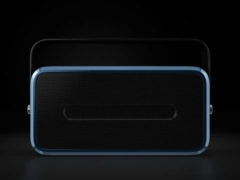 Bluetooth speaker Stock Illustration