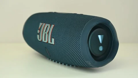 Bluetooth Speaker JBL Charge 5 Stock Footage 269342824