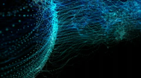 BlueWaves Flyby Stock Footage 545109