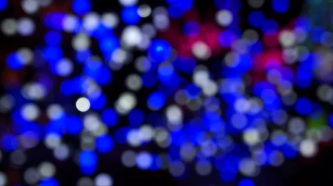 Blue/white smoldering lights (Un-sharp) Video stock 46229300