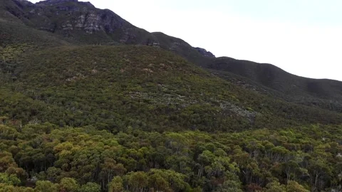Bluff Knoll mountain in Stirling Range National Park, Western Australia. Stock Footage 131904307