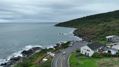 Bluff, seashore, coast Video stock 244656969