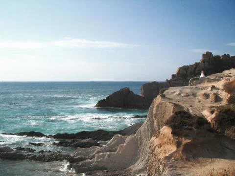 Bluff view Stock Photos