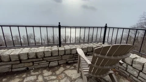 The Bluffs above the River Stock Footage 146654066