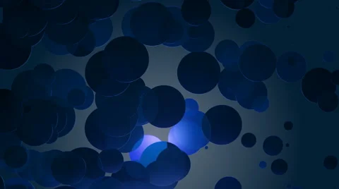 Bluish circle dance Stock Footage 53028604