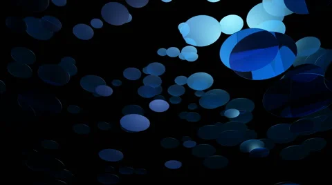 Bluish glow circle Stock Footage 53027382