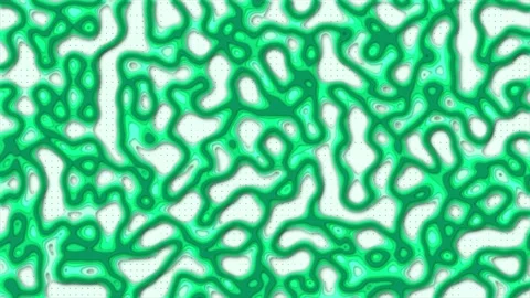 Bluish green color 3d depth wavy pattern background Stock Footage 226978258