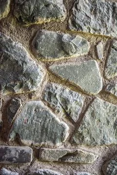 Bluish-green stone wall Stock-Fotos