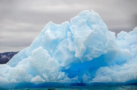 Bluish iceberg Stock Photos