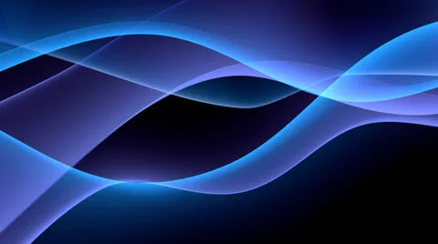 Bluish Wave Stock Footage 24620890