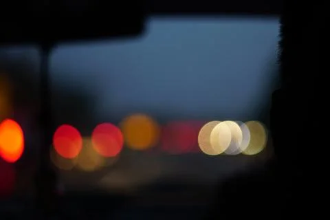 Blur Abstract background with geometric elements Light Line Color over black  Stock Illustration